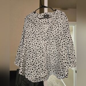 Karl Lagerfeld Star blouse size XL